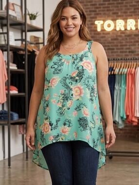 Torrid Georgette Top /Blouse